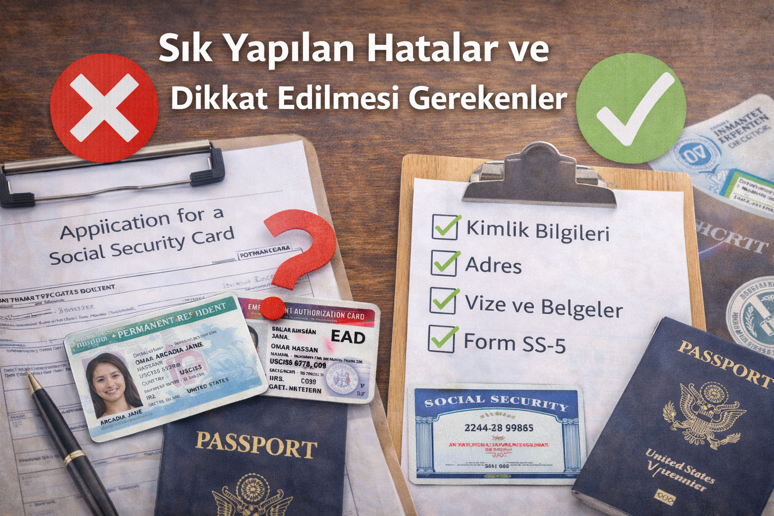 SSN kullanırken dikkat edilmesi gerekenler